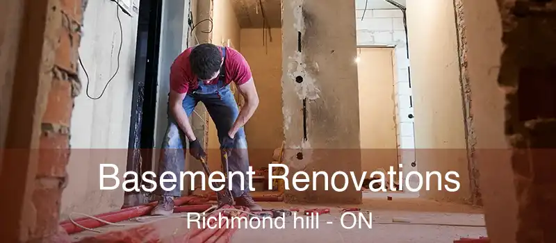  Basement Renovations Richmond hill - ON