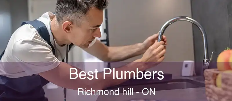  Best Plumbers Richmond hill - ON