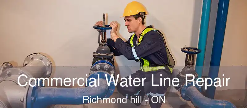  Commercial Water Line Repair Richmond hill - ON