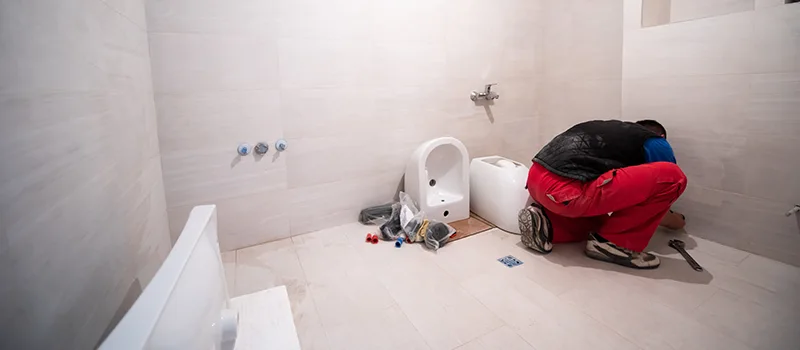 Basement Bathroom Shower Installation in Richmond hill, Ontario