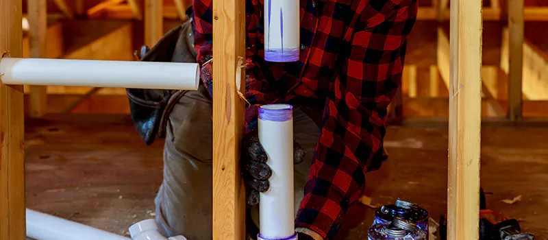 Process of Rough In Plumbing in Richmond hill, Ontario