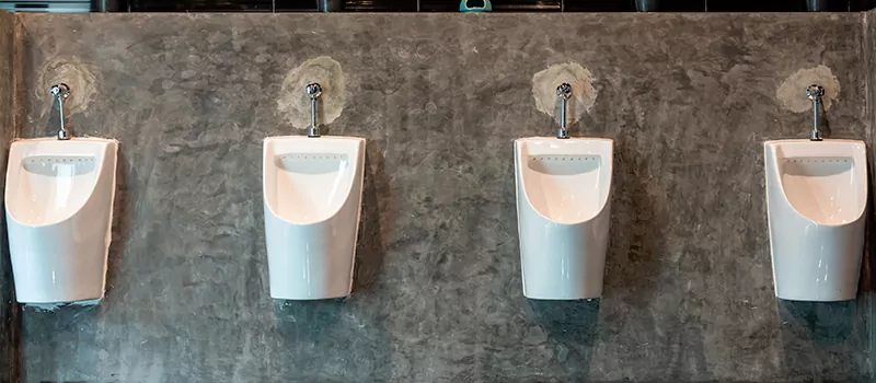 Wall-Mounted Urinal Installation in Richmond hill, Ontario