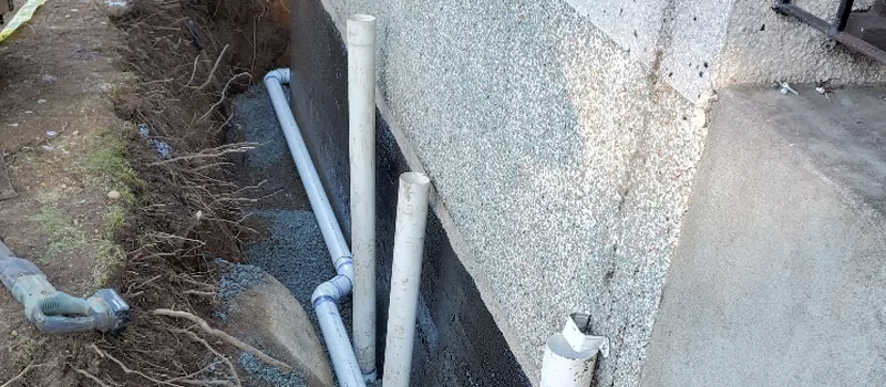 Installing Weeping Tile Systems in Richmond hill, Ontario