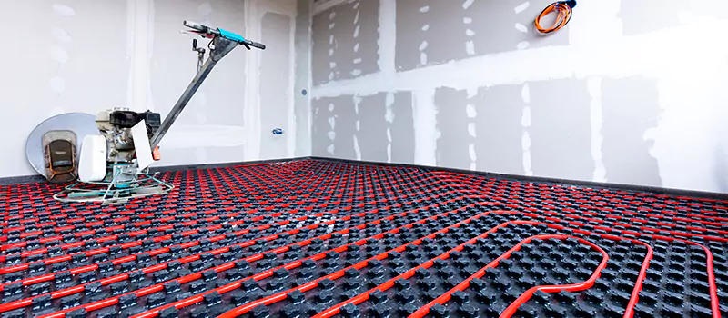 Electric Heated Flooring Repair And Installing Services in Richmond hill, ON