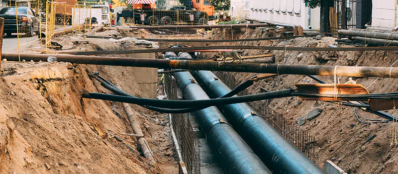 Underground Drainage Pipe Replacement in Richmond hill, ON