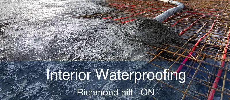  Interior Waterproofing Richmond hill - ON