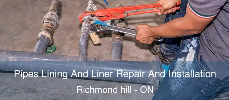  Pipes Lining And Liner Repair And Installation Richmond hill - ON