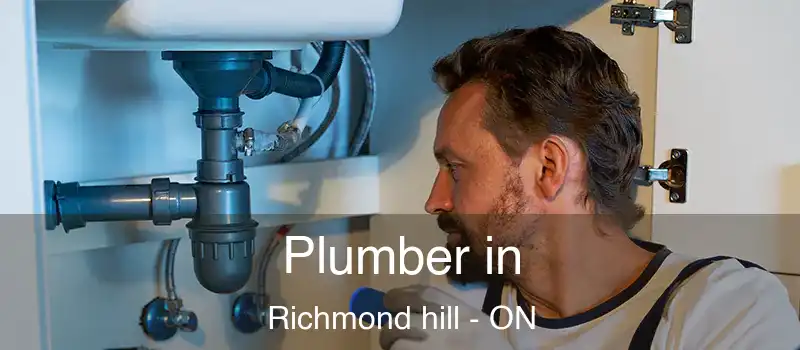  Plumber in Richmond hill - ON